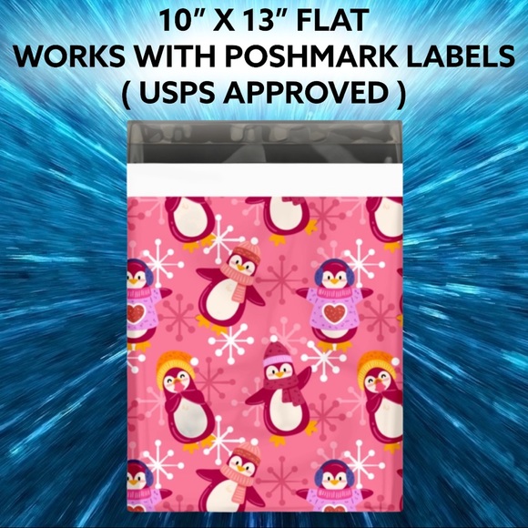 LAST PACK ‼️ 25 10X13 Penguin Mailers CLEARANCE - Picture 3 of 7